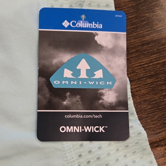 NWT Columbia Maplegate Short Sleeve Top Size L Mint - Picture 5 of 7